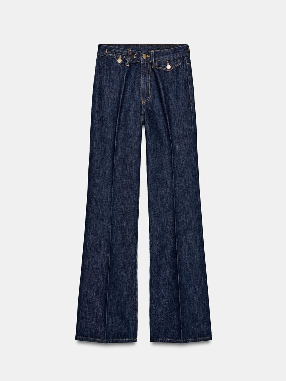 Zara Dark Indigo Flare Jeans
